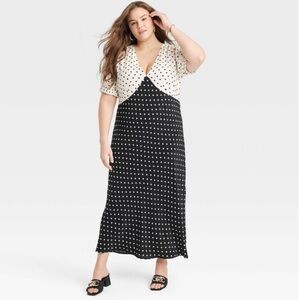 A New Day Polka Dot Dress
